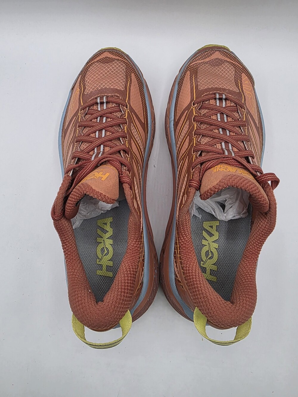 HOKA Mafate Speed 2 Baked Clay Orange Size 9 Sneakers Shoes Running Workout - Picture 13 of 16